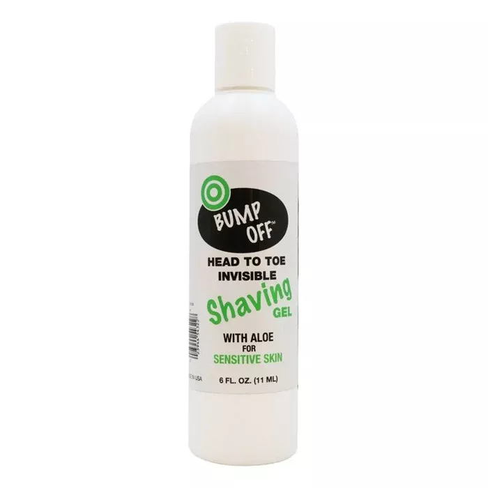 Bump Off Invisible Shaving Gel With Aloe for Sensitive Skin 6 oz
