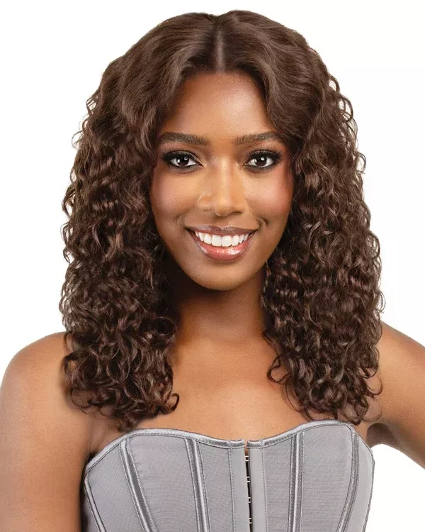 Burmese Wave 18 Lace Front Remy Human Hair Wig by Bobbi Boss