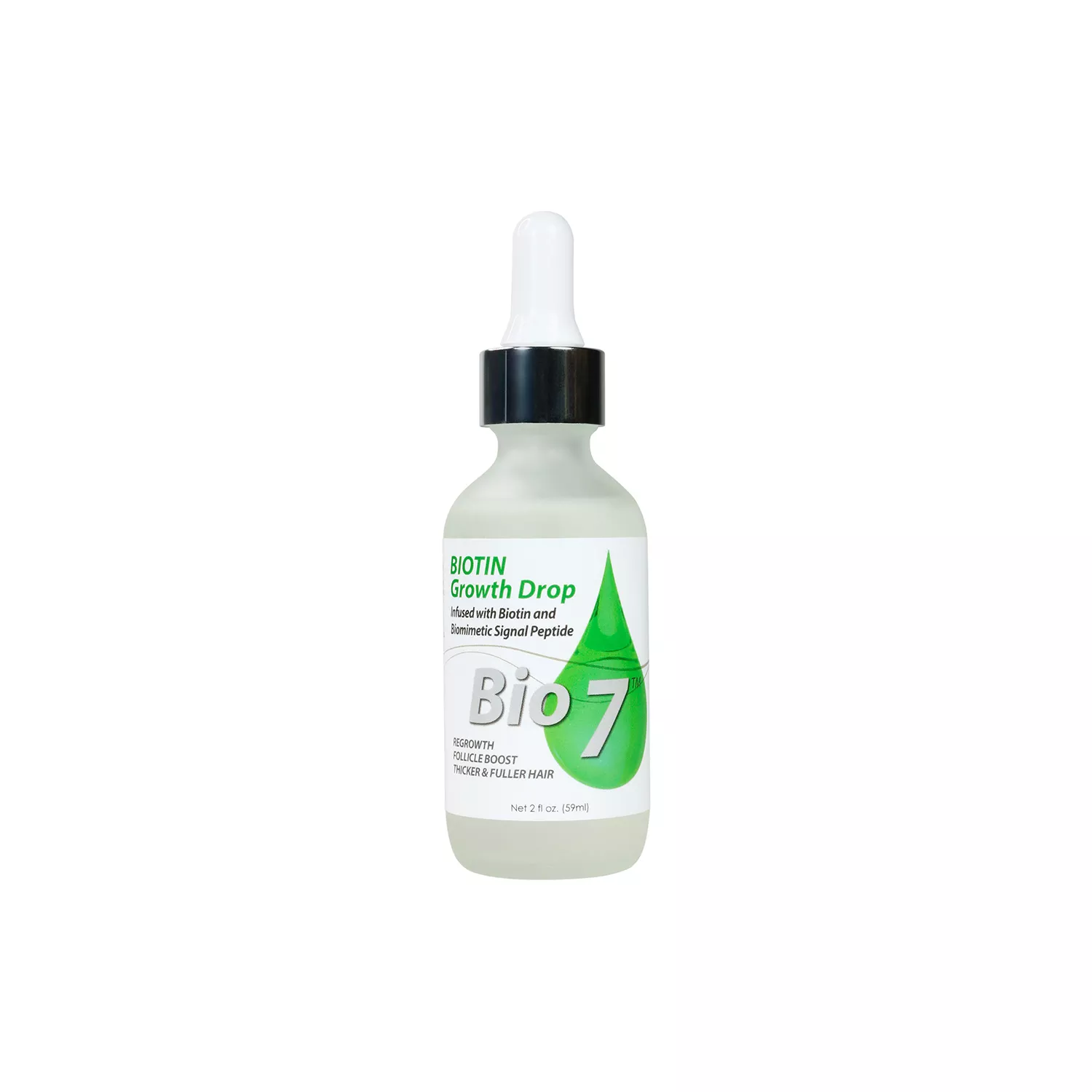 By Natures Bio 7 Biotin Growth Drop 2oz/ 59ml