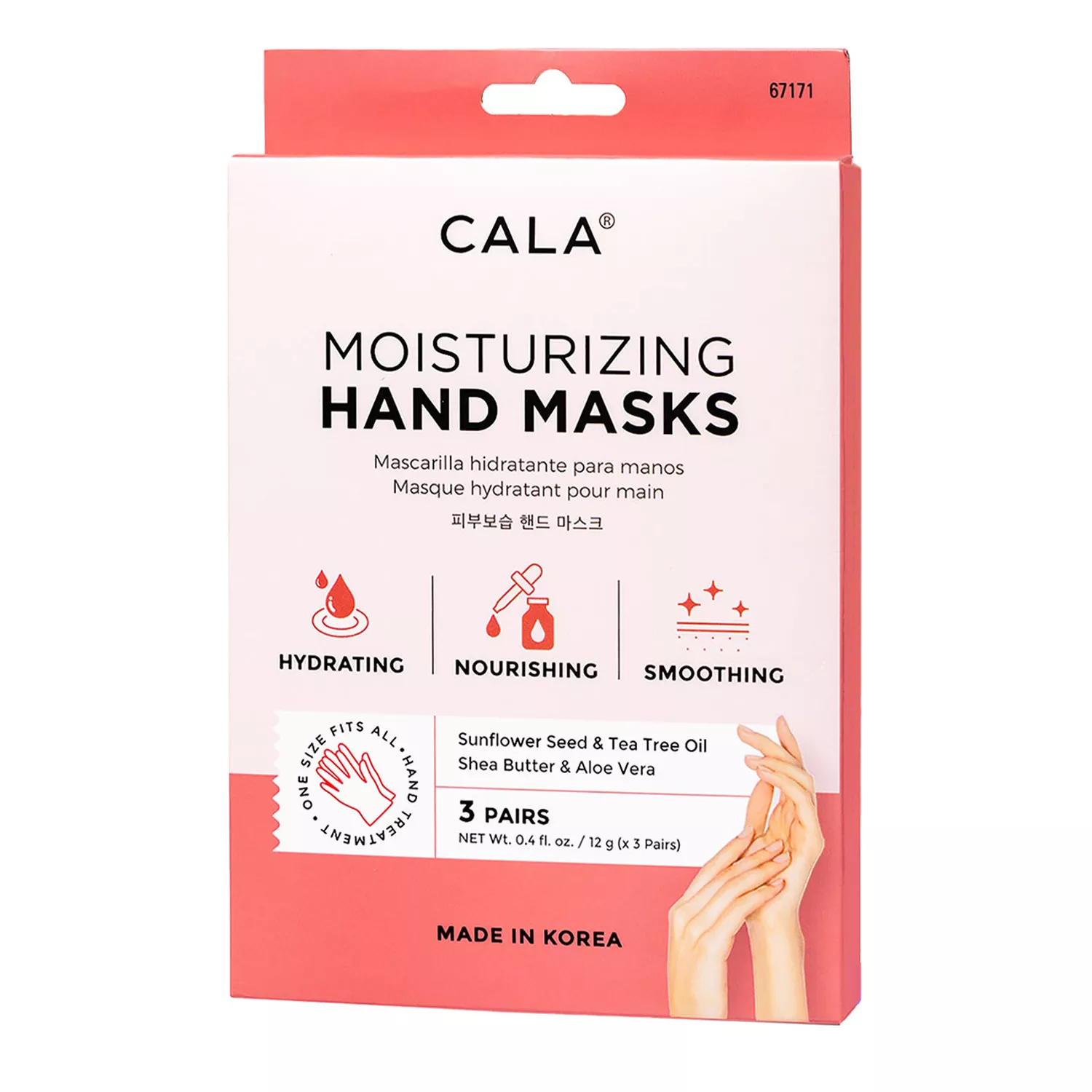 Cala Moisturizing Hand Mask 3 Pairs