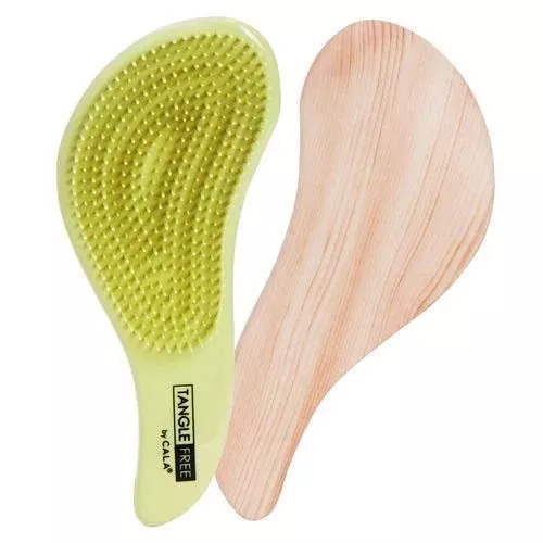 CALA TANGLE-FREE HAIR BRUSH - FAUX BAMBOO
