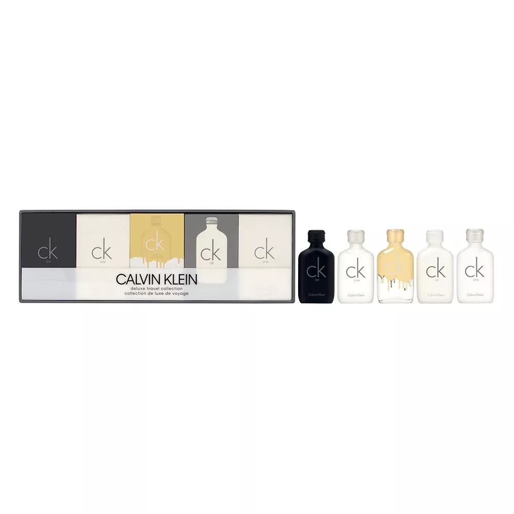 Calvin Klein Deluxe Travel Collection 5 Piece Miniature Set
