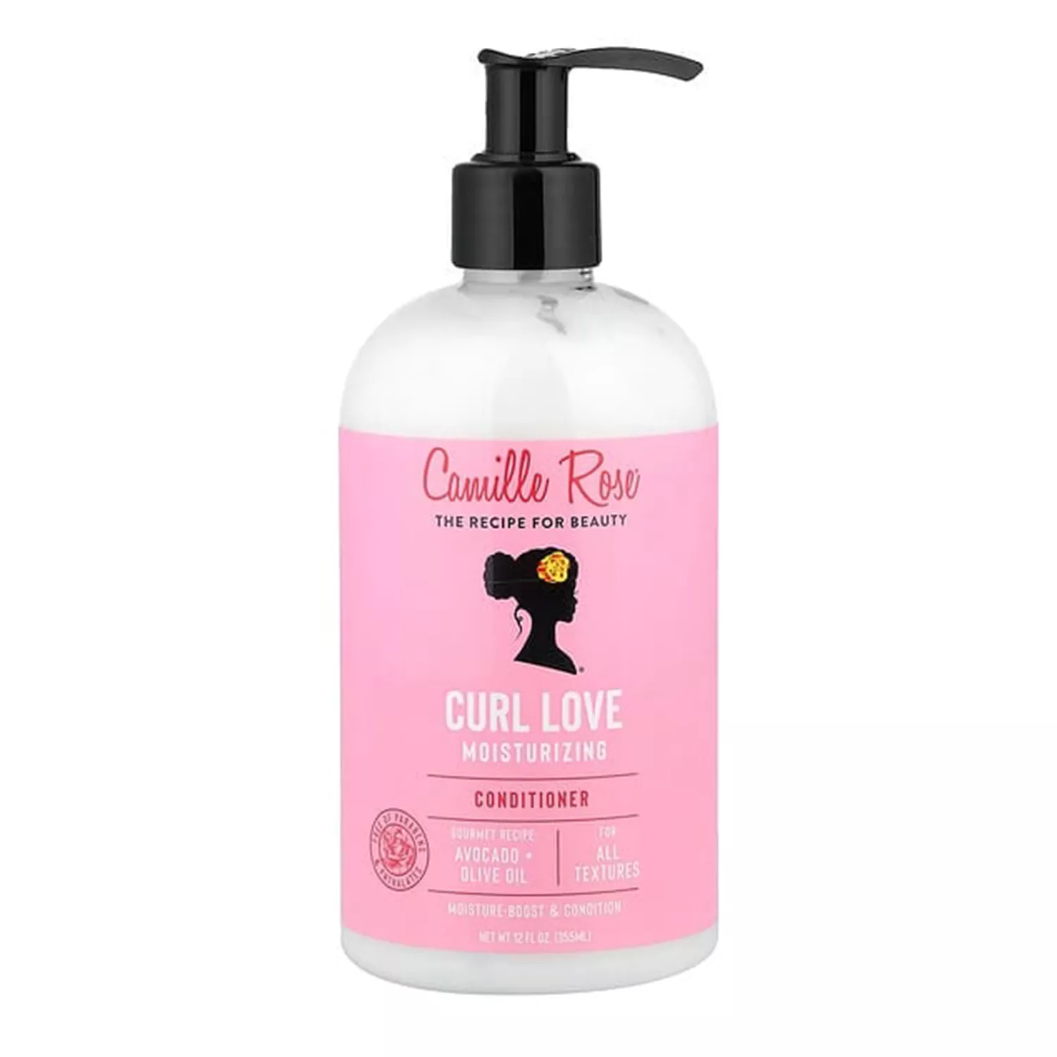 Camille Rose Curl Love Moisturizing Conditioner 12oz/ 355ml