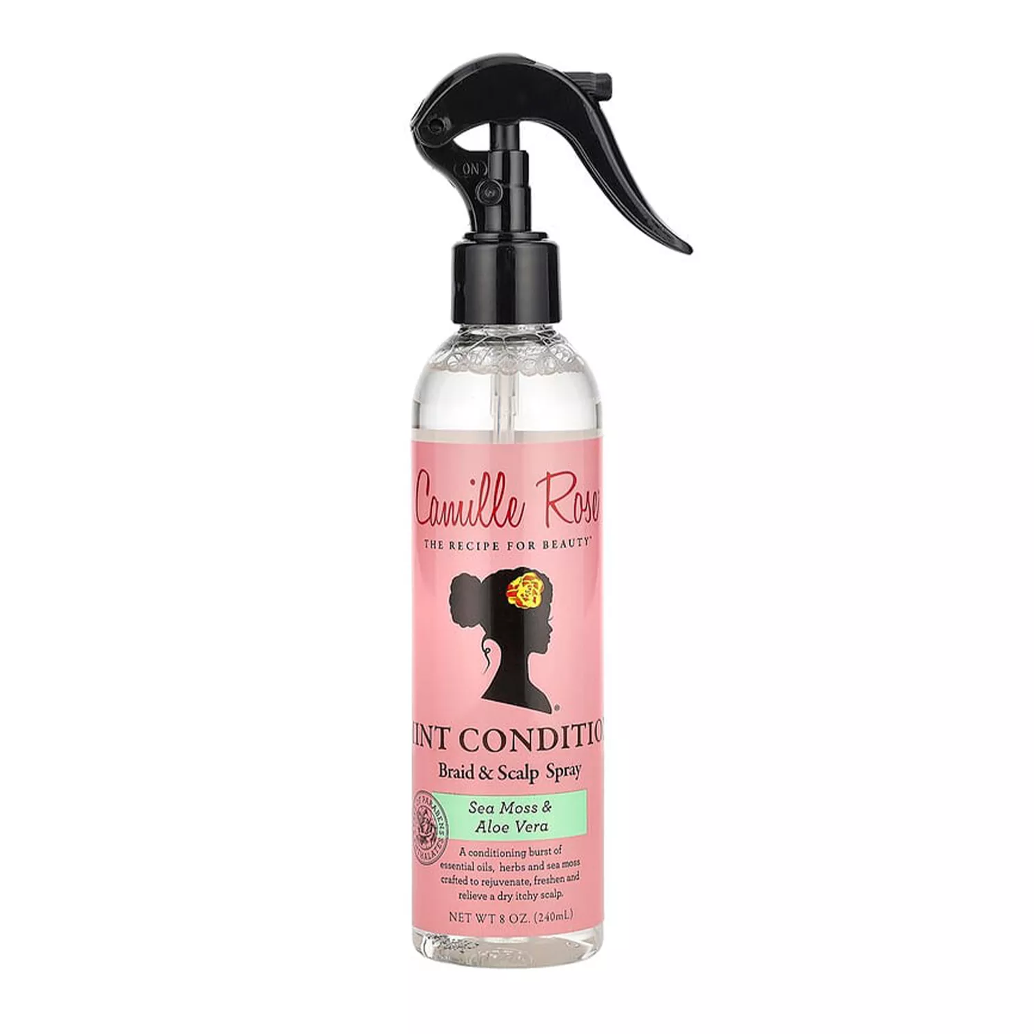 Camille Rose Mint Conditioner Braid & Scalp Spray 8oz/ 240ml