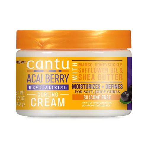 CANTU ACAI BERRY REVITALIZING CURLING CREAME 12oz