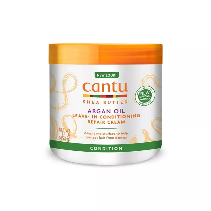 Cantu Argan Oil Leave-In Conditioning Repair Cream 16 oz