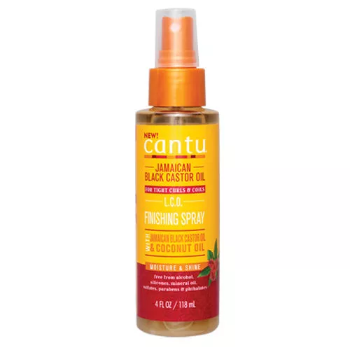 CANTU JAMICAN BLACK CASTOR OIL FINISING SPRAY 4oz