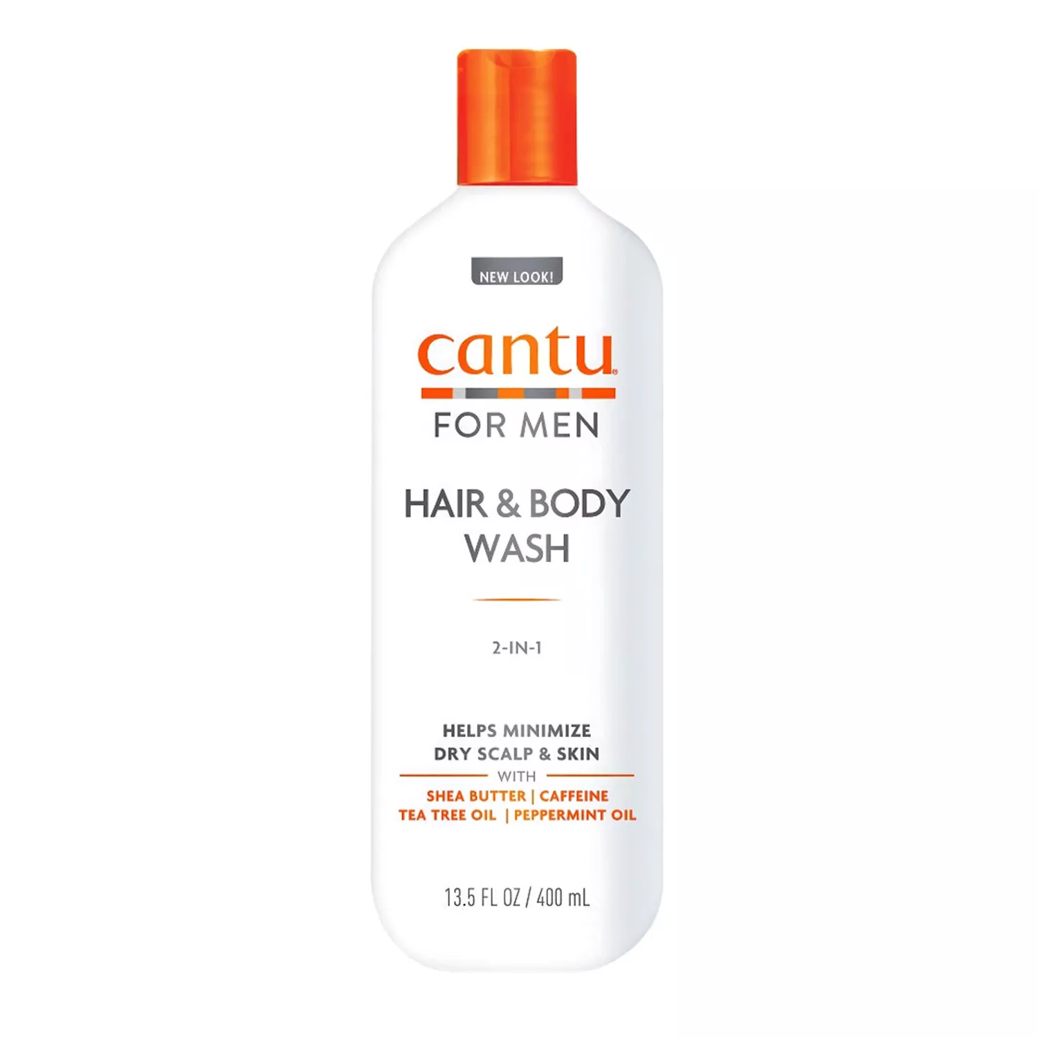 Cantu Men's 3-in-1 Shampoo Conditioner Body Wash (13.5oz)