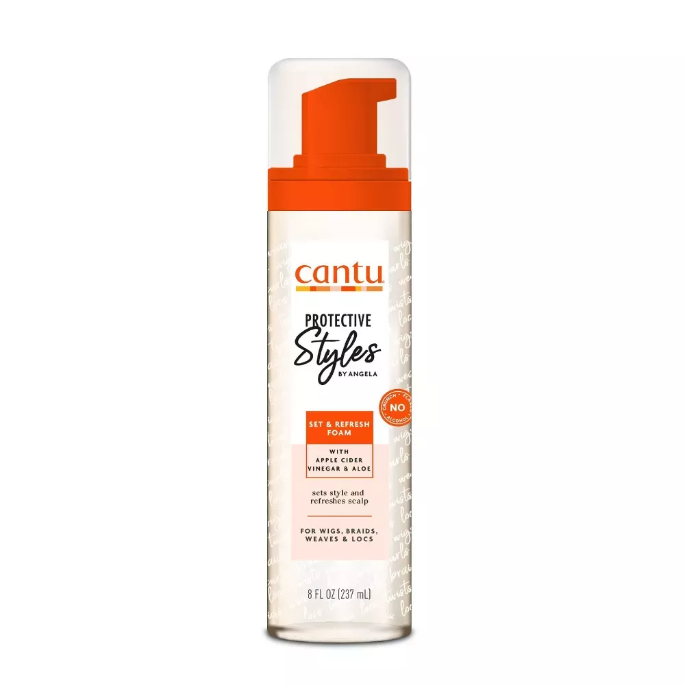 CANTU PROTECTIVE STYLES SETTING FOAM HAIR MOUSSE - 8oz