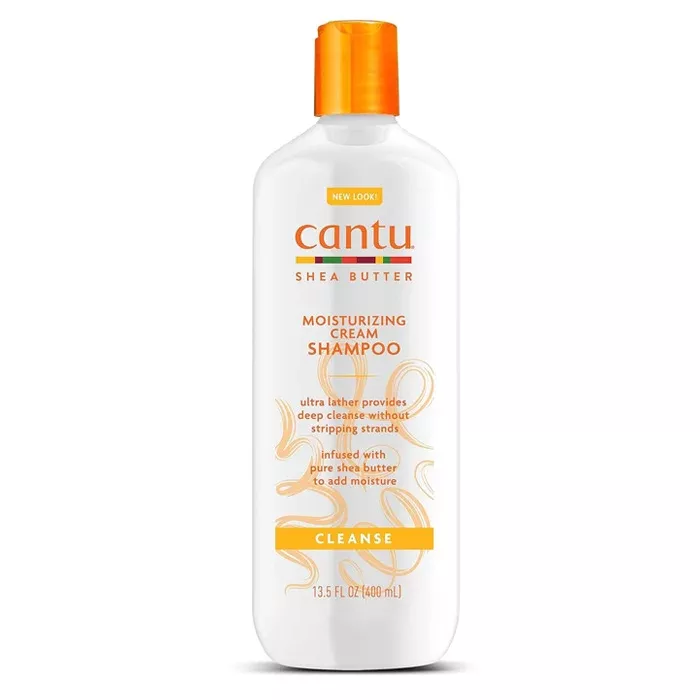 Cantu Shea Butter Moisturizing Cream Shampoo - CLEANSE 13.5 oz