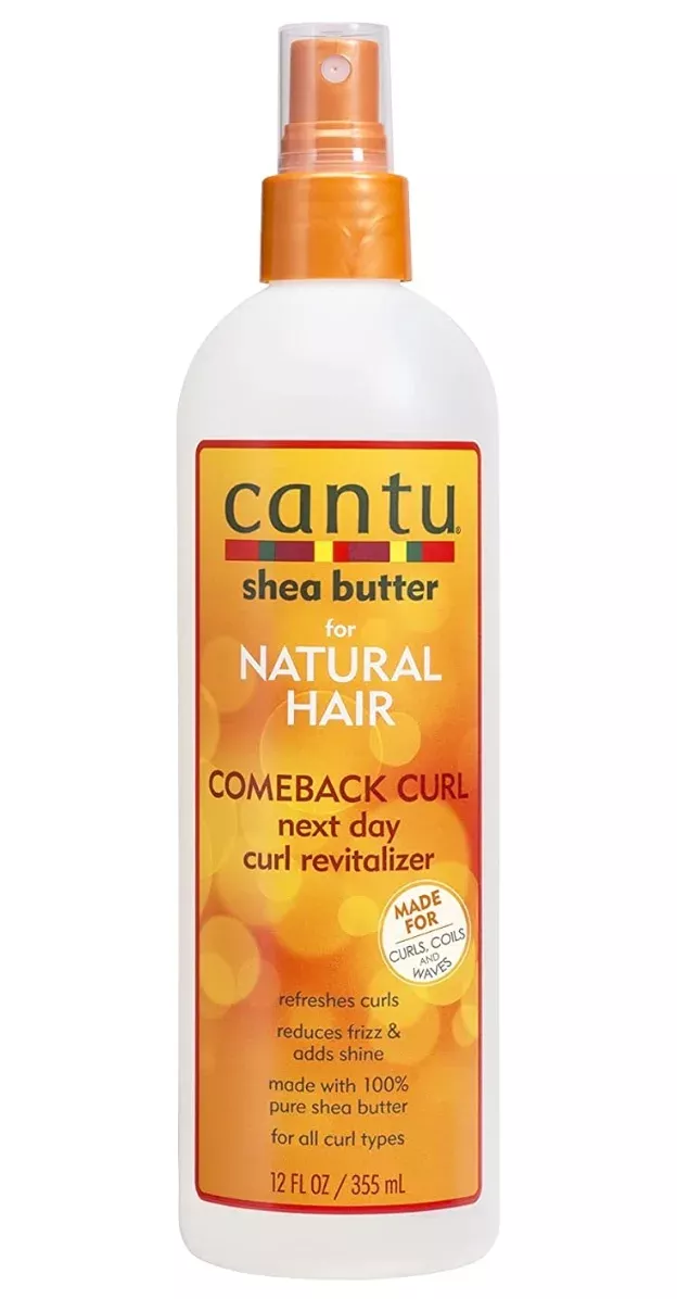 Cantu Shea Butter for Natural Comeback Curl Next Day Revitalizer