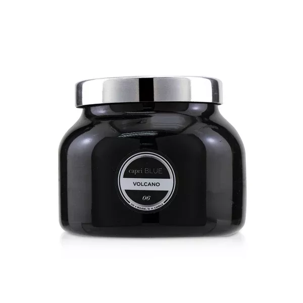 CAPRI BLUE BLACK PETITE SIGNATURE JAR - VOLCANO