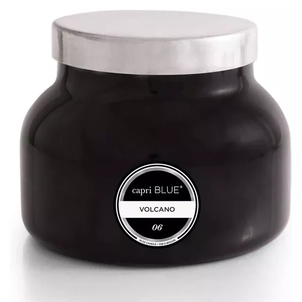 CAPRI BLUE BLACK SIGNATURE JAR - VOLCANO