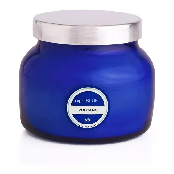 CAPRI BLUE BLUE PETITE SIGNATURE JAR - VOLCANO