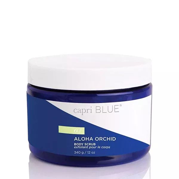 CAPRI BLUE BODY SCRUB – ALOHA ORCHID