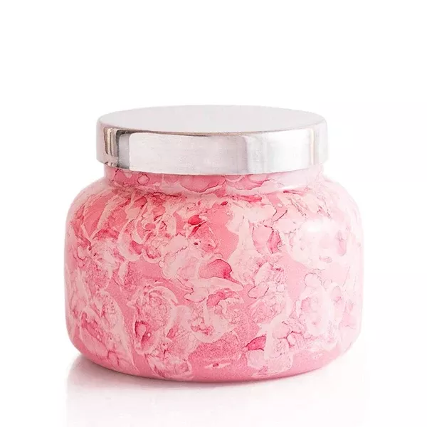 CAPRI BLUE WATERCOLOR SIGNATURE JAR - MODERN MINT