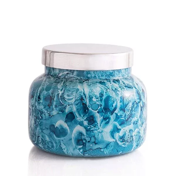 CAPRI BLUE WATERCOLOR SIGNATURE JAR - RAIN