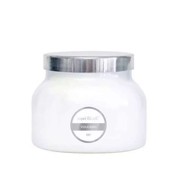CAPRI BLUE WHITE SIGNATURE JAR - VOLCANO