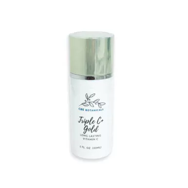 CBE Botanicals Triple C + Gold Serum - 1 oz