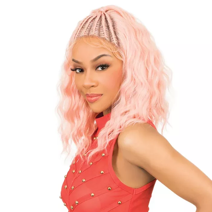 Chade Fashion Magic Lace Braided Frontal Wig - MLB40
