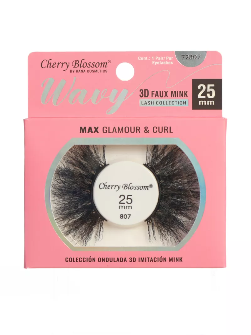 CHERRY BLOSSOM WAVY 3D FAUX MINK ULTRA-VOLUMINOUS