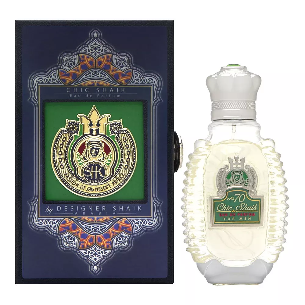 Chic Shaik Emerald No. 70 by Designer Shaik for Men 2.7 oz Eau de Parfum Spray