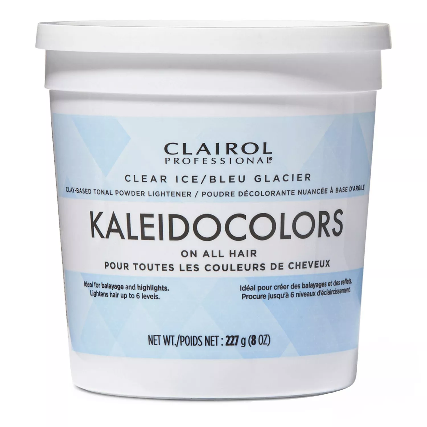 Clairol Kaleidocolors Clear Ice Powder Lightener Tub 8oz