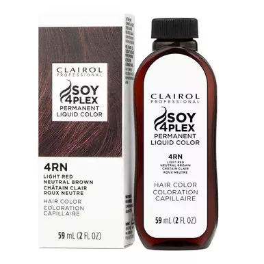 Clairol Professional Liquicolor Permanent 4Rn/47R Light Red Neutral Brown, 2 oz