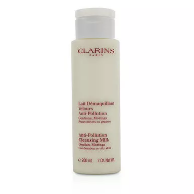 Clarins Anti-Pollution Cleansing Milk - Combination/ Oily Skin - 7oz