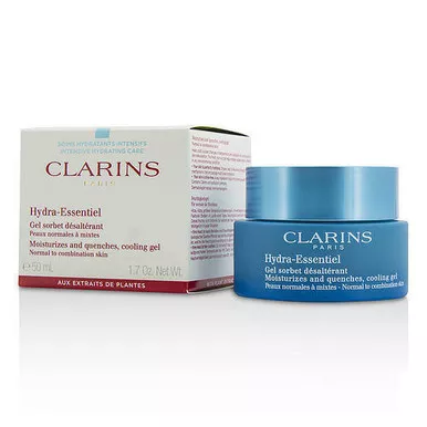 Clarins Hydra-Essentiel Cooling Gel ( Normal to Combination Skin ) - 1.7oz