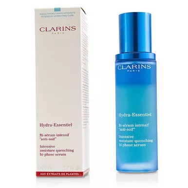 Clarins Hydra-Essentiel Intensive Moisture Quenching Bi-Phase Serum - 1.7oz