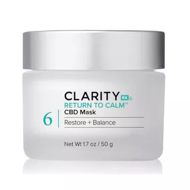 ClarityRX Return to Calm HEMP Mask - 1.7 oz