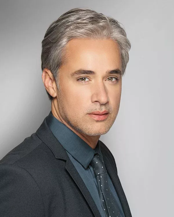 Classic Average/Large Men's Lace Front & Monofilament Synthetic Wig by HIM