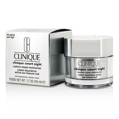 Clinique Smart Night Custom-Repair Moisturizer (Dry Combination) - 1.7oz