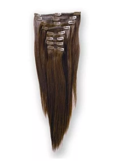 CLIP ON EXTENSION [Straight 22" | Remi Human Hair]