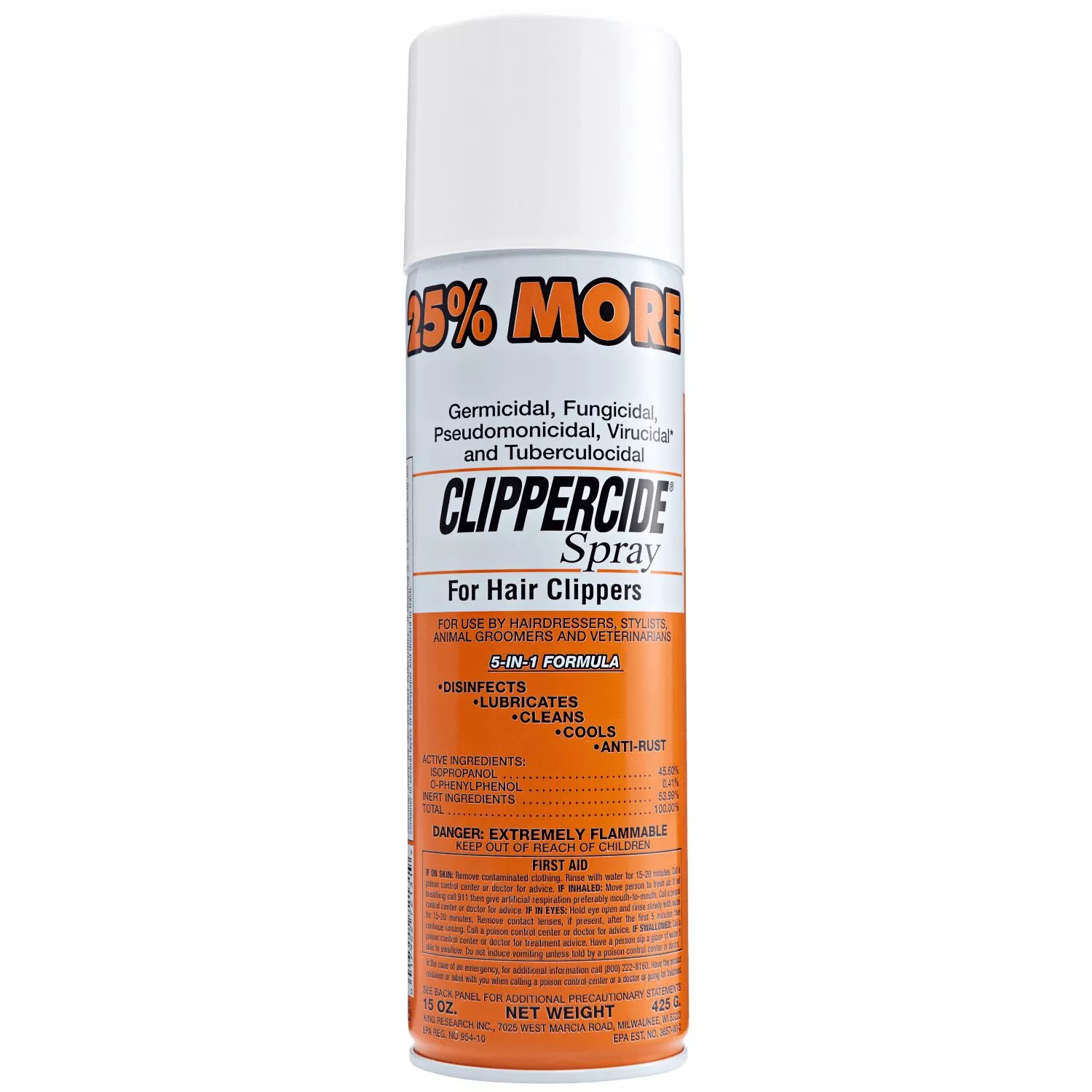 CLIPPERCIDE CLIPPER DISINFECTANT SPRAY 12 oz