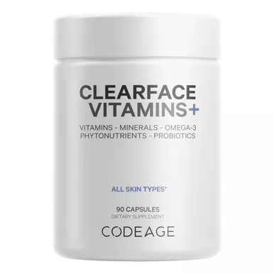 Codeage Clearface Acne Skin Vitamins