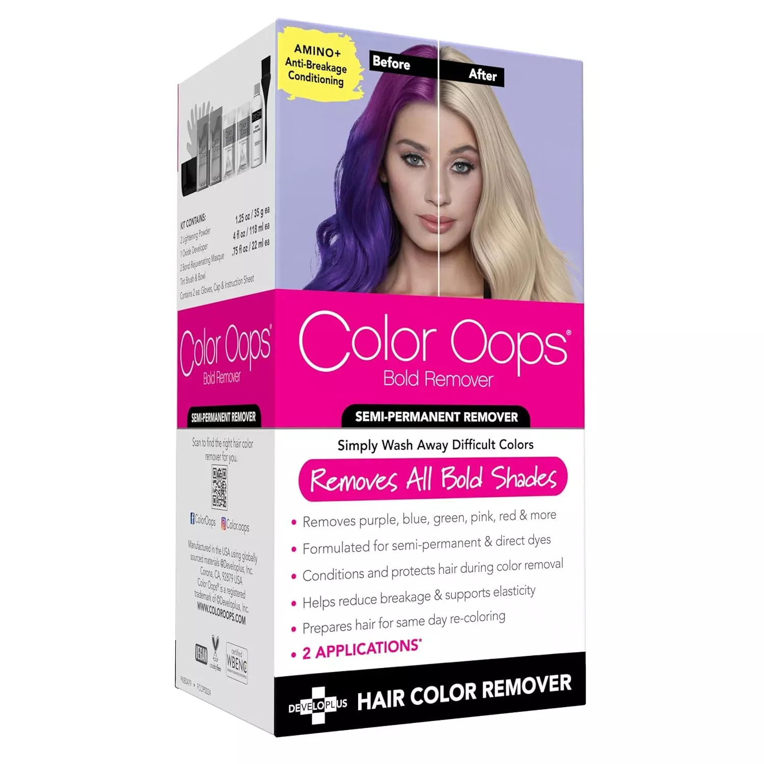 Color Oops Bold Remover Kit (2 Applications)