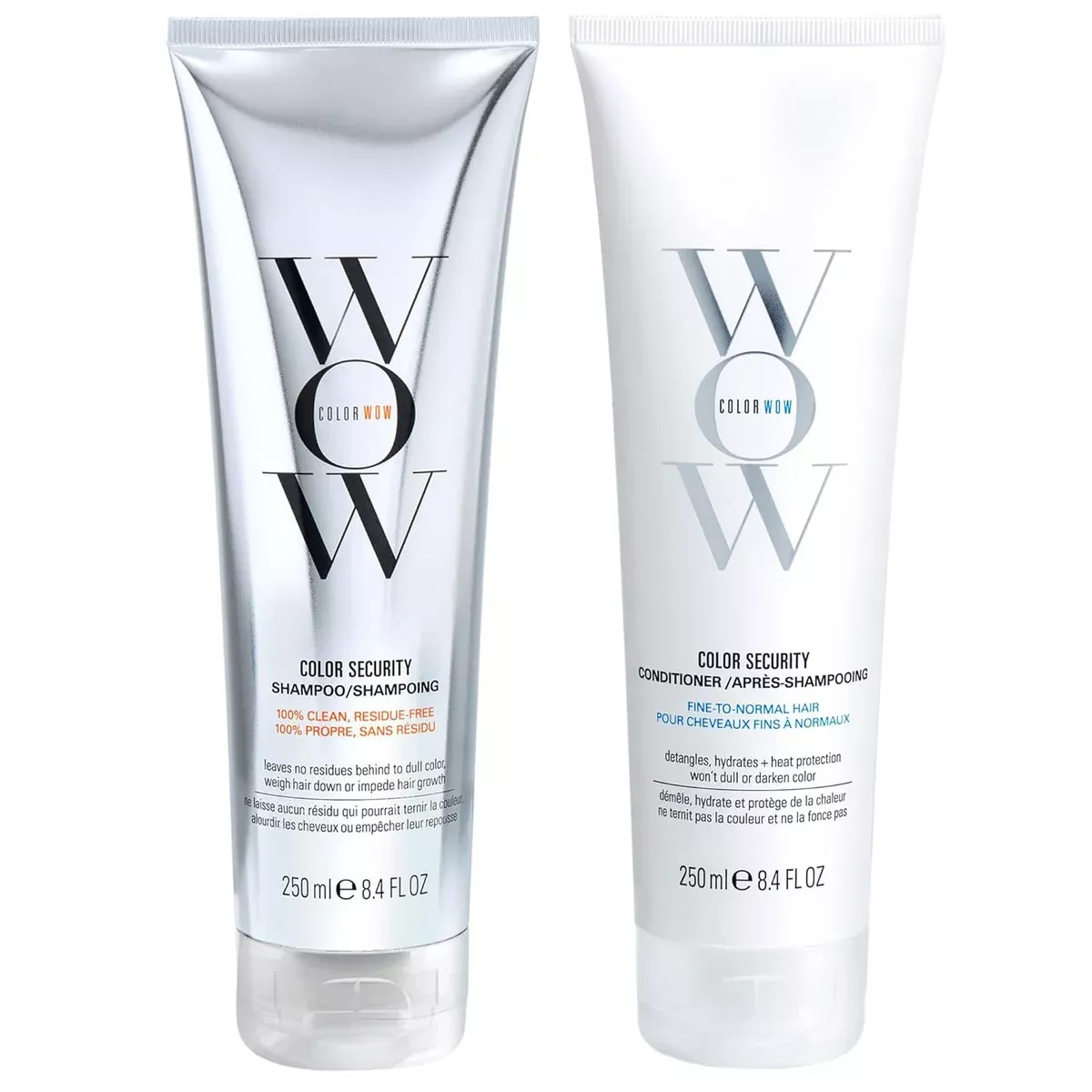 Color WOW Color Security Shampoo and Conditioner Duo for Fine-Normal Hair