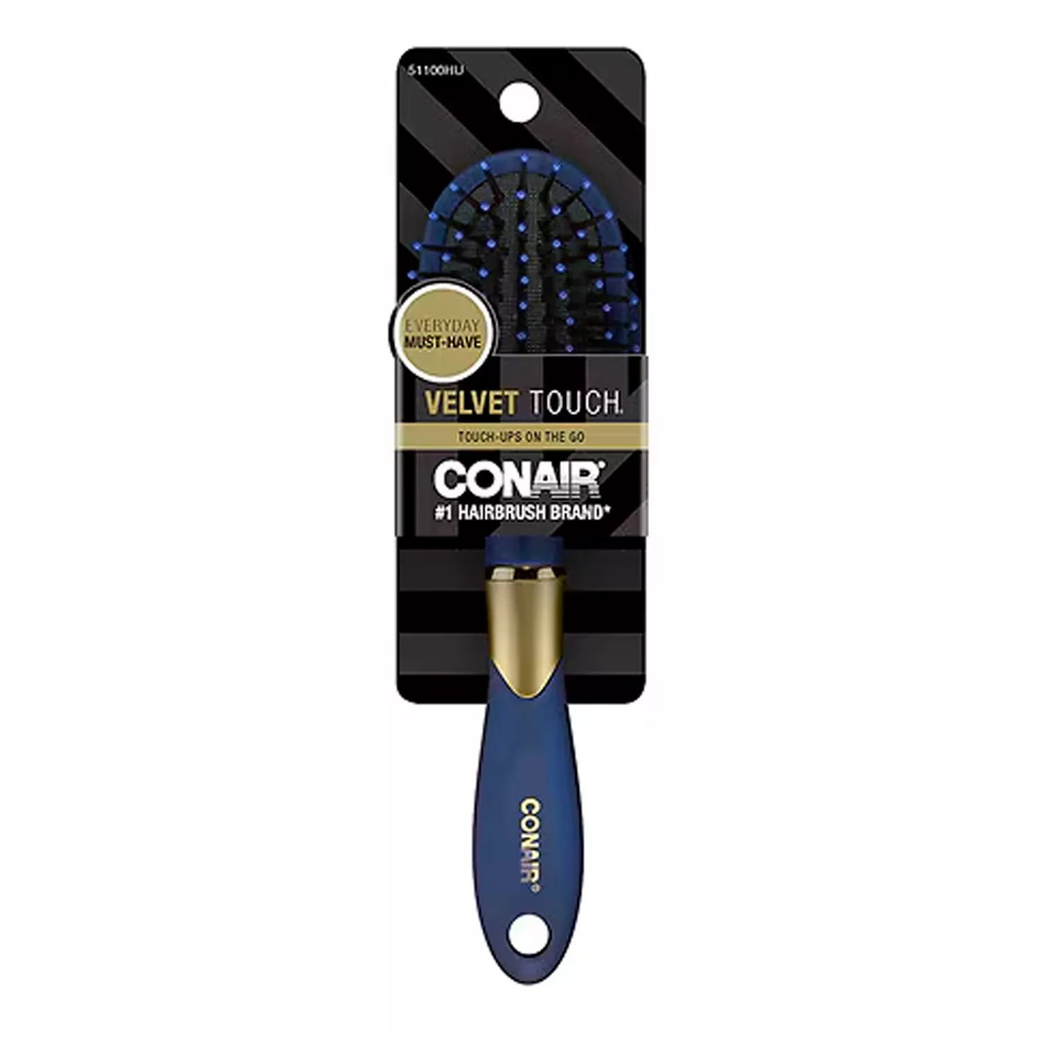 Conair Must-Have Velvet Touch Round Pad Brush