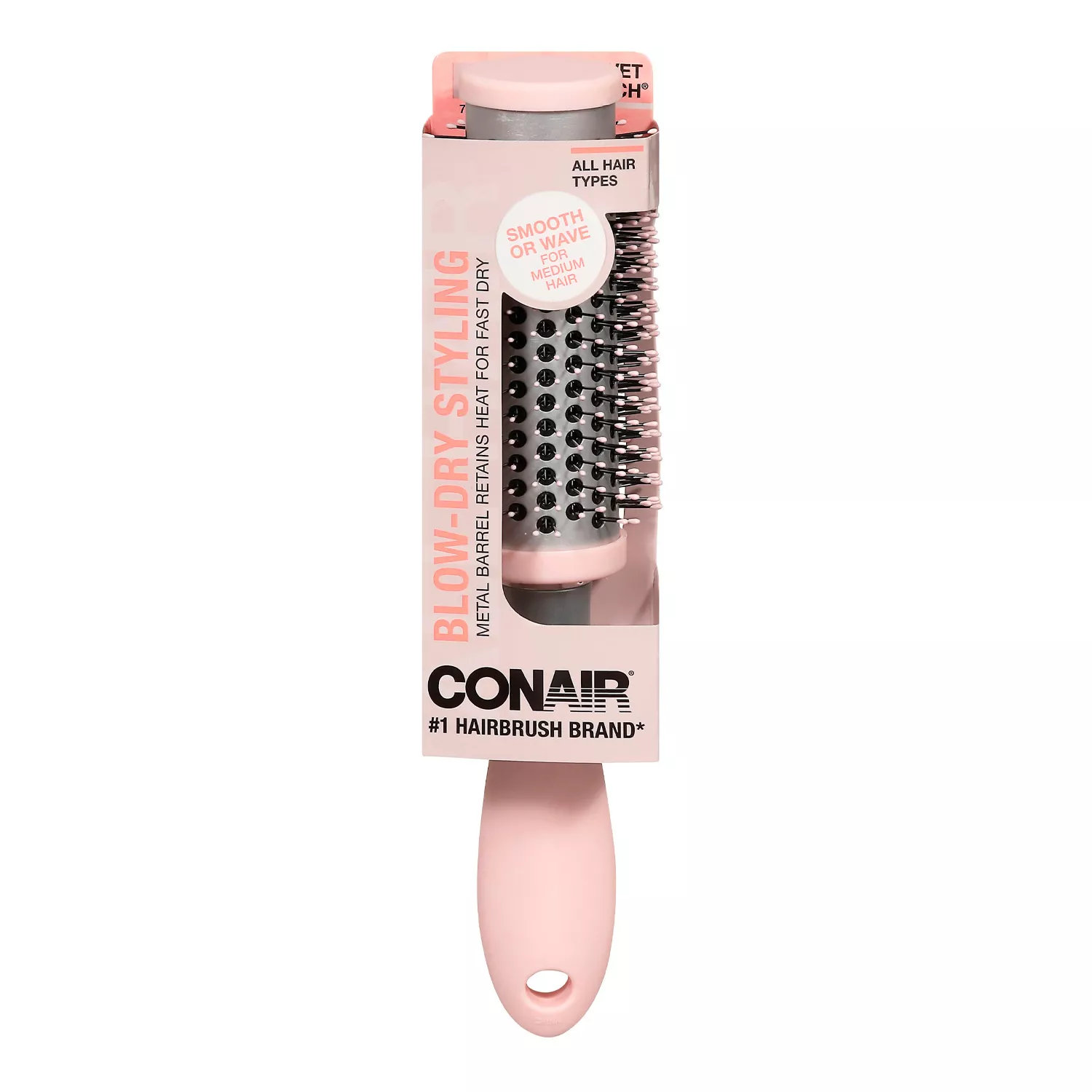 Conair Velvet Touch Blow Dry Styling Round Brush