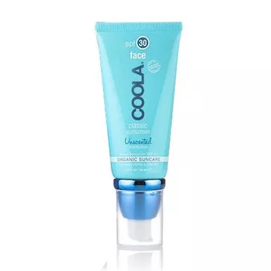 Coola Classic Face SPF 30 Unscented - 1.7 oz