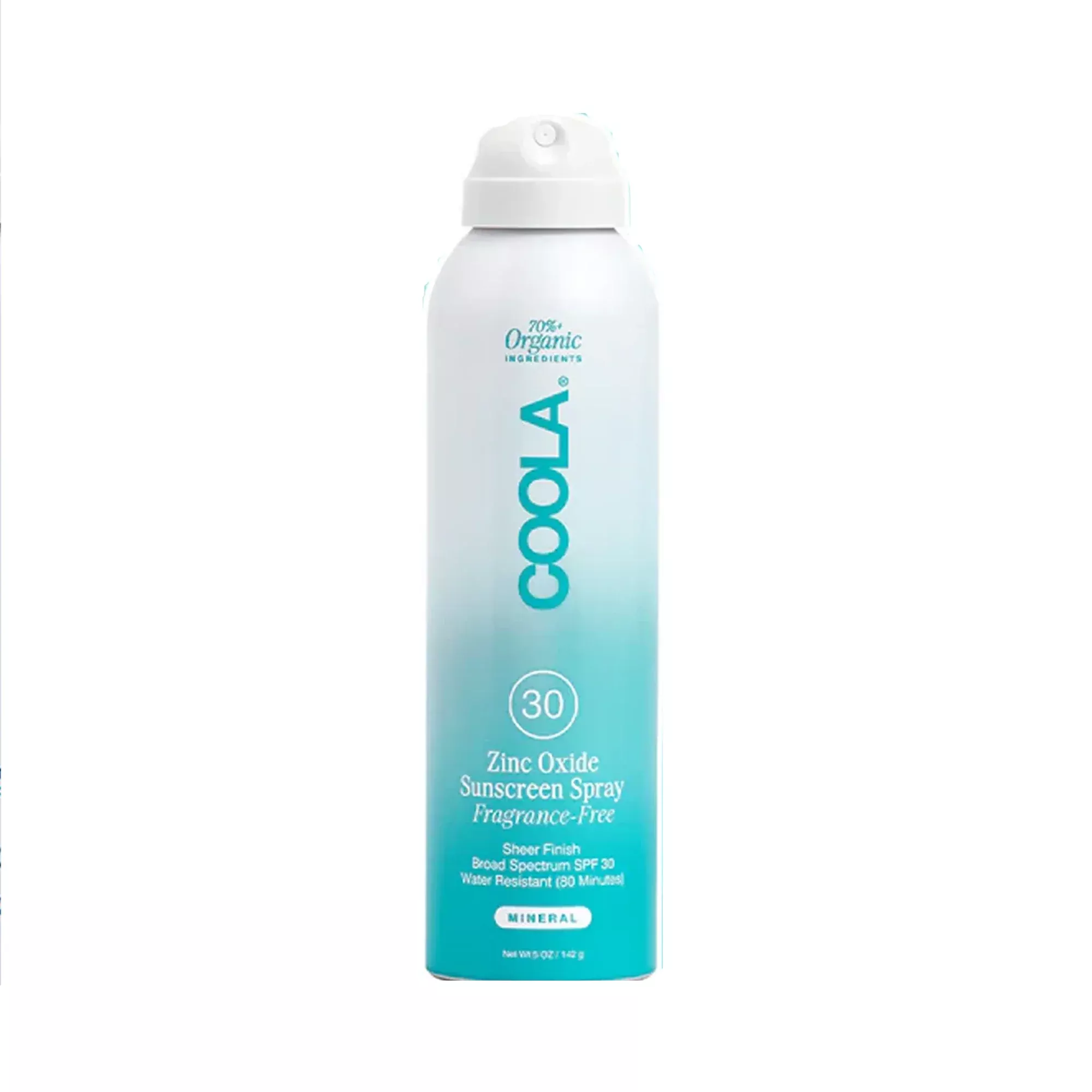 COOLA Suncare Fragrance Free Mineral Sunscreen Spray SPF 30