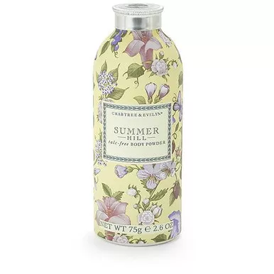 Crabtree & Evelyn Summer Hill Talc - Free Powder, 75g