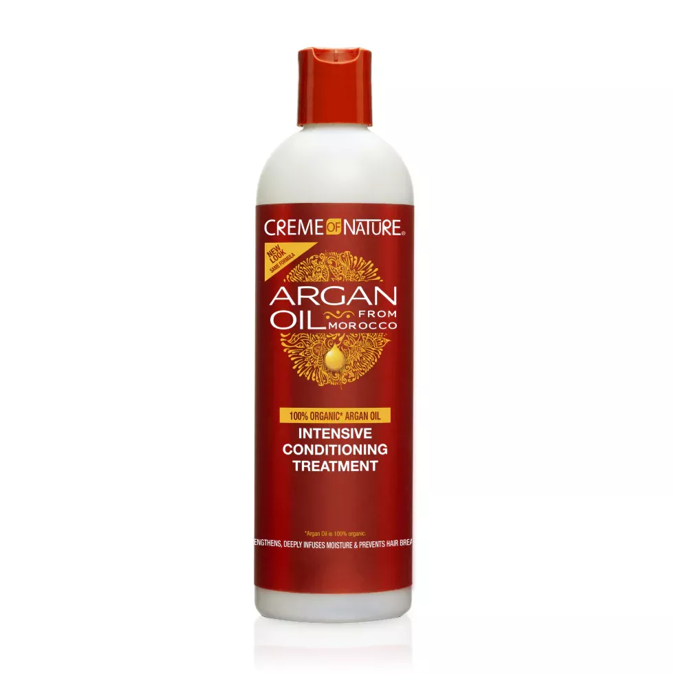 CREAM OF NATURE ARGAN OIL MOROCO INTENSIVE CONDITING TREATMENT 20 oz