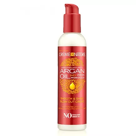 CREAM OF NATURE ARGAN OILSMOOTH & SHINE BLOW OUT CREME HEAT PROTECTOR
