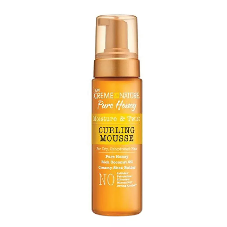 CREAM OF NATURE PURE HONEY CURLINGMOUSSE 7oz