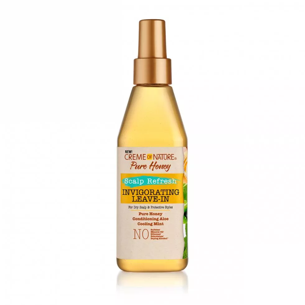 CREAM OF NATURE PURE HONEY SCALP REFRESH INVIGORATING LEAVE-IN