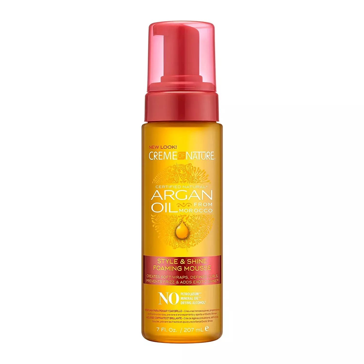 Creme Of Nature Argan Oil Foaming Mousse