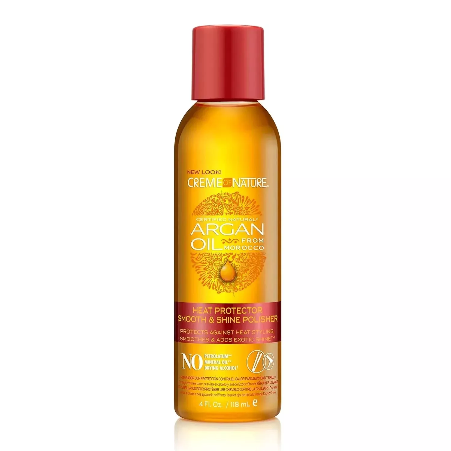 CREME OF NATURE ARGON OIL GLOSS SHINE POLISHER 4OZ